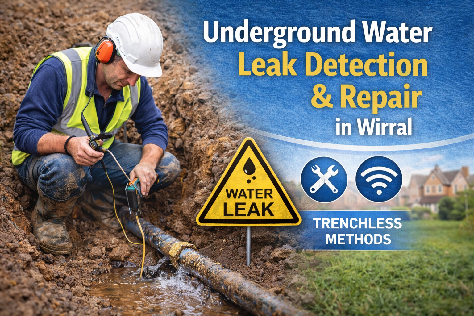 Underground Water Leak Detection & Repair in Wirral: A Complete Guide